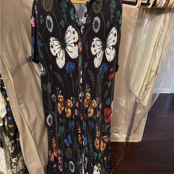 Dressed in LALA Dresses & Skirts - Dressed in LALA Black Maxi Dress with beautiful colors Butterfly Print